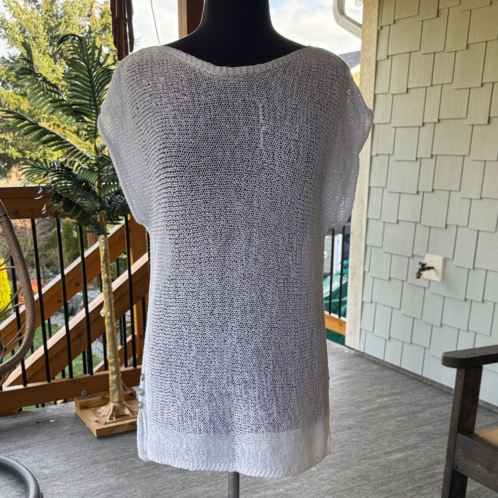 Pure HANDKNIT | Linen Blend Top